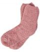 Чифт розови пухкави чорапи е поставен на бял фон. Меката, плюшена материя предполага уютен комфорт, което ги прави идеално допълнение към всеки Комплект Me to You Shine Bright.-5-thumb