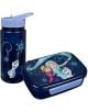 Комплект Scooli Frozen - бутилка и кутия за храна в синьо с изображения на Анна, Елза и Олаф от Disney's Frozen и снежинки.-2-thumb