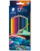 Цветни моливи Staedtler Multiverse, 12 цвята, вариант 1 - Staedtler - Staedtler - Момиче, Момче - Staedtler - Multiverse - 4007817166406-thumb
