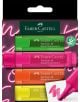 FC К-КТ ТЕКСТМАРКЕРИ 1546 4 ЦВ. НЕОН, КАРТ. КУТИЯ - Faber-Castell - Faber-Castell - 4005402546008-1-thumb