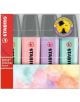 Комплект текстмаркери Stabilo Boss Original Pastel, 4 цвята - Stabilo - STABILO - 4006381492867-1-thumb