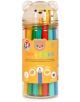 Комплект цветни моливи Legami - Teddy Friends с острилка - Legami - Legami - Момиче, Момче - Legami - Extraordinary Stationery - 8052694030452-1-thumb