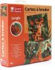 Комплект за бродиране върху карти Graine Creative - Джунгла, с илюстрации на тигър и ленивец. Подходящ за деца 4+, включващ инструкции на няколко езика.-1-thumb