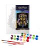 Комплект за лесно рисуване с акрилни бои Ideyka Harry Potter-Герба на Хогуортс съдържа частично оцветено платно, бои, две четки и кутия с тематичен дизайн - перфектен избор за фенове на рисуване по номера.-2-thumb