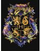 Комплект за лесно рисуване с акрилни бои Ideyka Harry Potter- Герба на Хогуортс: орнаментална картина по номера с герба на Хогуортс, животински символи и цветя, "Хогуортс" надпис.-1-thumb