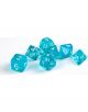Комплект зарчета за настолни игри Dice4Friends: Dice Set - Blue, 7 бр. - Dice4Friends - Dice4Friends - 798003860041-thumb