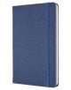 Кожен класически тефтер Moleskine Classic Leather Blue с твърди корици и листа на широки редове - Moleskine - Moleskine - Жена, Мъж - Moleskine - Classic - 8053853605962-2-thumb