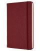 Кожен класически тефтер Moleskine Classic Leather Red с твърди корици и листа на широки редове - Moleskine - Moleskine - Жена, Мъж - Moleskine - Classic - 8053853605948-2-thumb