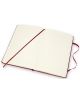 Кожен класически тефтер Moleskine Classic Leather Red с твърди корици и листа на широки редове - Moleskine - Moleskine - Жена, Мъж - Moleskine - Classic - 8053853605948-4-thumb