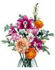 LEGO Botanicals „Красив букет с розови цветя“ включва розови, оранжеви, прасковени и бели цветя със зелени листа — идеален като строителен комплект за възрастни и чудесен за поставяне във вашата любима ваза.-2-thumb