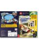 Корицата на книгата „Lego: Хари Потър – Магически уроци“ на руски език с минифигурка на Хърмиона Грейнджър, магическа пръчка, цветни изображения на LEGO и Хогуортс, както и детайли от книгата с жълти и сини акценти — идеално подходяща като книга с заниман-3-thumb