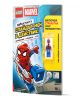 Списание на руски език „Lego: Marvel – Спайдър-мен в действие!“, в което Спайдър-мен се люлее из града, а на корицата е изобразена минифигурка на Спайдър-мен от LEGO в пластмасова кутийка. Това увлекателно списание за Спайдър-мен включва комикси, игри, за-1-thumb
