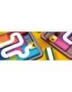 Логическа игра Smart Games: Гениалната свръзка предлага цветни дъски с извити и прави бели пътеки, пластмасови елементи, ярки цветове и жълта основа за забавление и развитие на логическото мислене.-4-thumb