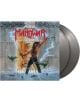 На обложката на албума Manowar - The Hell Of Steel Best Of Manowar (2 VINYL) е изобразен мускулест воин с меч, светкавици и вериги сред пламъци, метални стени, митични същества и две сребърни винилови плочи.-thumb