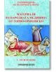 Българска корица с илюстрация в средновековен стил: болен в легло, гледач и посочващ, отразяващи лечебни практики и народна медицина. Заглавие: "Материали по народната медицина от Горнооряховско - второ издание".-2-thumb