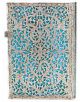 Тефтер Paperblanks - Maya Blue Midi, 13 х 18 см. - Paperblanks - Paperblanks - Жена - Paperblanks - Silver Filigree Collection - 9781439725627-2-thumb