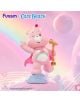 Мини фигурка Funism Care Bears - Planet of Joy, асортимент в розово с коремче на дъга и розова пелерина държи златен микрофон на синя платформа. Пастелни облаци, дъги и лога на заден план-идеален подарък!.-5-thumb