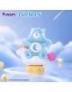 Мини фигурка Funism Care Bears - Planet of Joy, асортимент включва синьо мече Care Bear с коремче на полумесец, седнало върху еднорог на върха на жълта звездна основа на фона на мечтано небе. Идеален за подарък!.-10-thumb