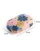 Мини кутийка Miquelrius Boho Essence е малка, правоъгълна със заоблени ръбове и флорален дизайн в розово, жълто и синьо. Размери: 80 x 50 x 20 мм.-2-thumb