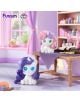 Мини фигурка My Little Pony - Home is Protection Magic Bottle, асортимент, включва очарователни еднорози в пастелни цветове сред шивашки принадлежности, книги и лилава маса - идеален колекционерски артикул. Логата на Funism и My Little Pony са в горния ля-6-thumb