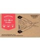 Илюстрация на клещите 12 в 1 на Мултиинструмент Gentlemen's Hardware Workshop с икони за дървена дръжка и мултифункционален инструмент, и неръждаема стомана -предлага се в книжарница Orange за любителите на висококачествени продукти и практични инструмент-1-thumb