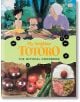Корицата на "Моят съсед Тоторо": Официалната готварска книга включва анимирани герои, продукти, сажди и изображения на храни като домати, ориз и кестени, вдъхновени от рецептите на My Neighbor Totoro и Studio Ghibli.-thumb