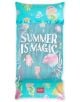 Надуваем хамак Legami - Summer is Magic е тюркоазен надуваем аксесоар за плаж, украсен с цветни морски същества и растения, с "SUMMER IS MAGIC" с удебелени бели букви в центъра и логото на Legami в долната част.-1-thumb