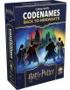 Кутия с настолна игра Кодови имена: на фона на замъка Хогуортс и цветни светлинни лъчи.-1-thumb