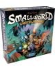 Кутията на настолната игра Small World Underground показва ярки фентъзи същества - гоблини, призраци и чудовища, събрани около съкровище в тъмна пещера, а заглавието е видимо отгоре.-1-thumb