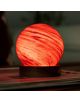 Настолна лампа Gingko AstraGlass Light Mini Polar Cloud, изработена от ръчно издухано стъкло, се отличава със светещи шарки върху дървена основа, като създава забележителен акцент във всяка слабо осветена стая.-4-thumb
