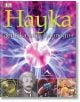 Корица на Детска енциклопедия: Наука, на която са изобразени плазмена топка, думата "Наука", изображения на Алберт Айнщайн, телескоп, пеперуда, научни факти и научни модели за млади откриватели.-thumb
