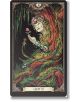 Малкият комплект таро и наръчник "Некрономикон" включва мистична карта "Растеж", на която е изобразена спокойна женска фигура, излизаща от дърво, украсено с цветя и мъх, която държи розов цвят сред буйна зеленина и лозя.-5-thumb
