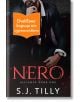 На корицата на "Неро" е изобразен брадат, добре облечен мъж, седнал с ръка на коляното. В горния ляв ъгъл е поставен оранжев етикет с български текст.-thumb