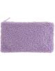 Несесер Miquelrius Golden Jasmin Fluffy - люляковолилав е правоъгълен калъф с цип, изработен от мека, текстурирана, пухкава лилава материя, наподобяваща шерпа или полар.-1-thumb