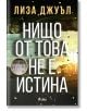 Нищо от това не е истина - Лиза Джуъл - Жена, Мъж - Сиела - 9789542852254-2-thumb