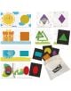 Образователна игра Headu Montessori - Тактилни форми - Headu - Headu - Момиче, Момче - Headu - Montessori - 8057592357878-2-thumb