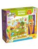 Образователна интерактивна игра Lisciani Giochi Carotina - Веселата ферма: цветна кутия с анимационни фермерски животни, плевня, усмихнат морков и интерактивни части за забавно учене. Подходяща за деца от 3 до 6 години.-1-thumb