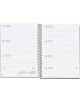 Седмичният тефтер-органайзер Miquelrius Natura Anémona 2026 показва седмица през юни с линирани дневни секции и малък месечен календар - идеален за годишно планиране и организиране на всеки ден.-2-thumb