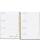 Седмичен тефтер - Оргайзер Miquelrius Natura Leopard Slim 2026 с отворена спирала, показваща седмица през юни (15-21), с подредени места за всеки ден, малък месечен календар в долния ляв ъгъл и предимно празни страници за бележки.-2-thumb