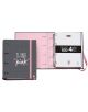 Папка Miquelrius Think Pink със 100 листа, 4 ринга и ластик - Apli - 8422593209035-thumb