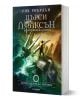 Българско издание на Похитителят на мълнии от Рик Риърдън. На корицата е изобразен Пърси Джаксън с меч, застанал в бурни води и изправен пред силуета на град, осветен от светкавици.-1-thumb