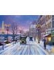 Пъзел Eurographics - Коледна вечер в Париж, 1000 части представя снежни улици, светещи лампи, коледно дърво и Айфеловата кула на здрач-идеален избор за всеки почитател на коледни пъзели.-3-thumb