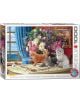 Пъзел Eurographics - Озадачаващи котки, 1000 части - EuroGraphics - EuroGraphics - Жена, Момиче - 628136659147-1-thumb