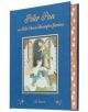 В синята книга с твърди корици "Питър Пан и Питър Пан в Кенсингтън Гардънс (Arcturus Deluxe Children's Classics)" Питър Пан лети покрай прозорец, наблюдаван от три деца, а гръбчето е украсено със звезди за това илюстровано подаръчно издание.-1-thumb