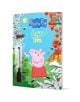 Пиши и трий: Пепа - книга 2 е цветна образователна книжка с маркер. На корицата са Пепа, дърветата за всички сезони и сладки животни-идеална за задачи за концентрация и креативна игра!.-1-thumb