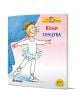 Корицата на Pixi 29: Кони танцува показва Кони в бяла пачка, танцуваща балет на син фон със завеса. Българското заглавие гласи "Кони танцува" и е част от поредицата "Пикси книжки".-1-thumb