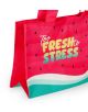 Плажна чанта Legami - Watermelon: стилна и цветна чанта с дизайн на диня, надпис "Too fresh to stress" - идеална за плаж и всичките ти аксесоари за лятото.-2-thumb