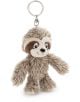 Плюшен ключодържател Ниси - Ленивецът Изи е с мека светлокафява козина, усмихнато лице и кафяви петна около очите-чудесен подарък за любители на животни. Играчката е прикрепена към метален ключодържател.-1-thumb