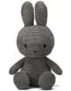Плюшена играчка Miffy Eco Corduroy - базалтовосив заек, 70 см. - Miffy - Bon Ton Toys - Момиче, Момче - Miffy - Eco Corduroy - 8719066017410-1-thumb