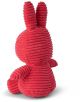 Плюшена играчка Miffy Eco Corduroy - ягодовочервен заек, 23 см. - Miffy - Bon Ton Toys - Момиче - Miffy - Eco Corduroy - 8719066017304-3-thumb